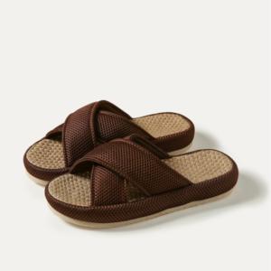 รองเท้าแตะแฟชั่นผู้หญิงแบบมีส้น รุ่นใหม่ปี 2025 สำหรับฤดูร้อนและฤดูใบไม้ร่วง พื้นรองเท้า TPR นุ่มสบาย ปิดนิ้วเท้า - Product Image 2