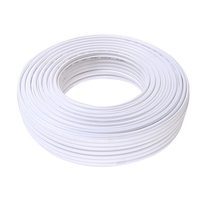 Flaches Aluminium-Stromkabel für den Innenbereich, doppelt PVC-isoliertes Parallelkabel, 70 ° C/90 ° C-Klasse, ideal für Wohnbeleuchtung