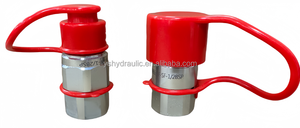 Sambungan Pipa Hidrolik Baja Karbon YISONG BSP, Fitting Selang Tekanan Tinggi dengan Kopling Cepat, Kedap Udara Baik - Product Image 3