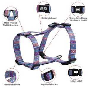 Suministros Personalizados para el Entrenamiento de Perros, Arnés de Poliéster Ligero y Personalizado con Hebilla de Plástico - Product Image 2