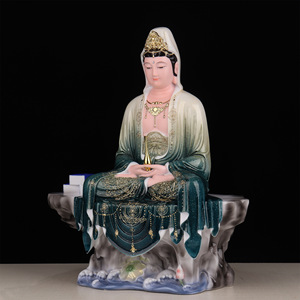 พระโพธิสัตว์<span class=keywords><strong>กวน</strong></span><span class=keywords><strong>อิ</strong></span><span class=keywords><strong>ม</strong></span> <span class=keywords><strong>รูป</strong></span>ปั้นเลียนแบบเซรา<span class=keywords><strong>ม</strong></span>ิก พระอวโลกิเตศวรา พระพุทธรูปแกะสลักสำหรับบูชาที่บ้าน ทำสมาธิ แท่นบูชาที่บ้าน - Product Image 4