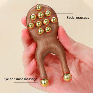 Masajeador de Madera y Latón para Cuero Cabelludo, Inalámbrico, para Lifting Facial, Lifting de Puente Nasal y Herramienta de Belleza para Ojos - Product Image 2