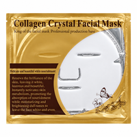 Masque facial en gelée de collagène or, masque hydratant et raffermissant en profondeur, produit de soin de la peau en gros OEM/ODM sous marque privée