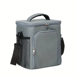 Sac à lunch thermique isotherme portable étanche personnalisé de grande capacité pour adulte