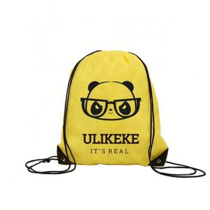 Sacs à dos en polyester Ulikeke avec cordon de serrage, sacs à cordon en polyester bon marché, sacs à dos en polyester avec cordon de serrage fabriqués en Chine - Product Image 1