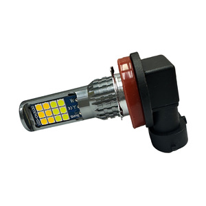 Luces antiniebla para coche H11 de 18 lámparas, luces de coche modificadas de doble color 3030, luces antiniebla delanteras y luces traseras impermeables de alto brillo. - Product Image 2