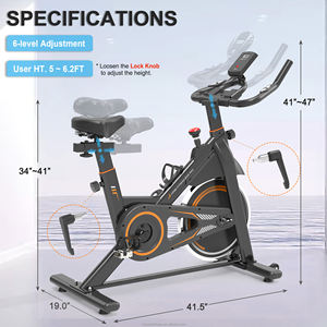Bicicleta Estática de Ejercicio, Equipo de Ejercicio Interior, Gimnasio en Casa, Bicicleta <span class=keywords><strong>Fija</strong></span>, Bicicleta de Spinning - Product Image 3