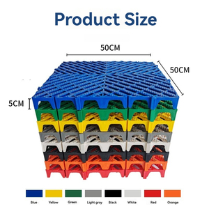 Grille <span class=keywords><strong>de</strong></span> sol en plastique perforée à clipser, haute résistance, durable et pratique, pour lavage <span class=keywords><strong>de</strong></span> voitures en intérieur, sans rainures - Product Image 6