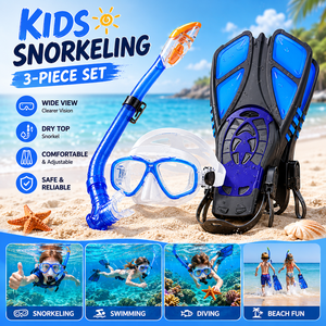 Ensemble de plongée <span class=keywords><strong>pour</strong></span> enfants DOVOD : palmes réglables, <span class=keywords><strong>masque</strong></span> de plongée <span class=keywords><strong>et</strong></span> <span class=keywords><strong>tuba</strong></span> à embout sec <span class=keywords><strong>pour</strong></span> l'aventure sous-marine à la plage <span class=keywords><strong>et</strong></span> à la <span class=keywords><strong>piscine</strong></span> - Product Image 4