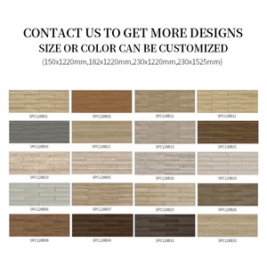 Vật liệu nhựa SPC, PVC, gỗ vinyl và LVT bao gồm sàn lát, sàn nhựa và bề mặt đá, sàn lát click nổi. - Product Image 6