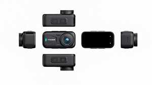 Cámara deportiva CAM-08 Sunim Thumb 4K con sensor CMOS y soporte para tarjeta Micro SD, resistente al agua y a los golpes, cámara para vlogs. - Product Image 2