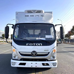 Camion frigorifique à faible coût Foton 4.2m 4x2 <span class=keywords><strong>livraison</strong></span> efficace pour la <span class=keywords><strong>viande</strong></span>, les produits laitiers, les produits - Product Image 3