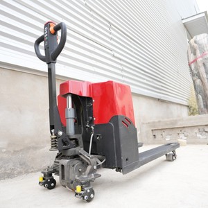 Transpaleta eléctrica insignia de fábrica 1500kg 3T 550mm685mm Forkwidth Durable Industrial Pallet Jackfor Heavy Duty Pallet Mover - Product Image 5