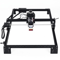 Nouvelle machine de gravure laser de bureau 4240 40W, mini routeur CNC pour l'éducation, le bois, le cuir, l'acrylique, la diode, le marbre, la porcelaine