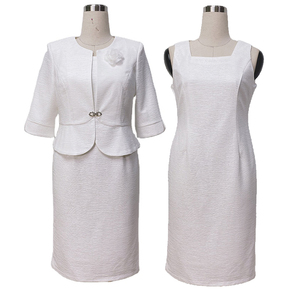Robe de cérémonie blanche en mousseline de soie style turc grande taille pour femme, élégante tenue de dimanche boutonnée imprimée - Product Image 6