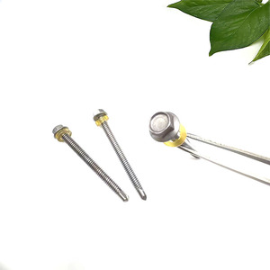 Tùy Chỉnh Hình Lục Giác Tự Khoan Đầu Phẳng Gỗ Mặt Bích Cap 304 Không Gỉ Hình Lục Giác Mặt Bích Với Đệm Khoan Vít - Product Image 2