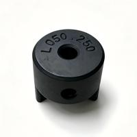 Accouplement à mâchoires L050 OEM en fonte, flexible avec insert araignée en caoutchouc pour machines, moteurs et pompes
