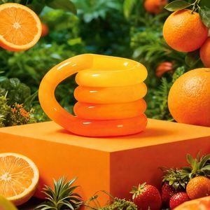 Funny Stress Relief Finger Therapy Toy Temperature Change <b>Twist</b> Toy Squeeze Toy Focus Training Rainbow Circle for Kids Adults - Product Image 4