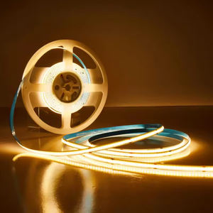 Bande LED COB DC 12V 24V 320 LED CRI90 CRI95 Monochrome Bande LED COB Flexible 8mm Lumière de Bande LED COB 3000K 4000K 5000K - Product Image 6