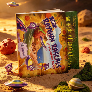 Impresión de Libros de Cuentos Infantiles con Encuadernación Perfecta Personalizada, Libro de Imágenes de Lectura para Niños con Tapa Blanda - Product Image 3