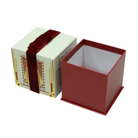 Boîte de papier d'emballage de pot de bougie personnalisée de luxe de carton de bijoux de cadeau de conception attrayante de mode pour le bonbon