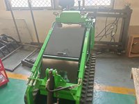 Neuer Mini-Raupenlader T750 aus China, Kleiner Stand-on-Kompaktlader mit Grabenfräse zum Verkauf