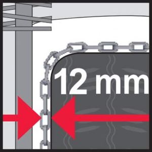Cadena de Protección para Neumáticos Estándar Soldada y Galvanizada en Zinc Blanco para Uso en Nieve en Autos y Camiones - Product Image 4
