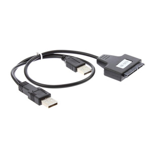Cable de datos USB 2.0 a SATA, adaptador de 7 y 15 pines para unidad de estado sólido - Product Image 3