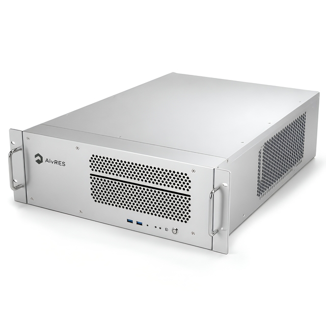 TZR OEM Custom Precision Sheet Metal Fabrication 19 Inch AI Server Chassis GPU Rackmount Enclosure
