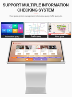 Kiosque de gestion automatique, écran tactile LCD tout-en-un, 32/43/55 pouces, pour distributeur de billets, moniteur de gestion