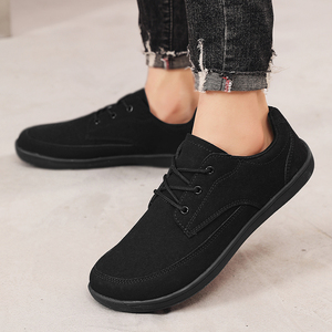 <span class=keywords><strong>Calzado</strong></span> <span class=keywords><strong>Minimalista</strong></span> Personalizado de Cuero de PU para Gimnasio, Zapatillas Deportivas Casuales <span class=keywords><strong>Barefoot</strong></span> con Puntera Ancha y Drop Cero para Caminar, Talla 48 - Product Image 6