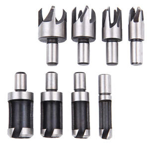 Kit d'outils en acier rapide 23 pièces pour le travail du bois, comprenant un foret fraisé à trois pointes et un foret pour bouchons de bois, ensemble transfrontalier - Product Image 3