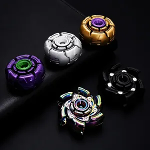 Divertente Fidget Spinner a Punta di Dito Open Armor, Giocattolo Antistress Multifunzione in Metallo CNC per Adulti (18+) e Persone con <span class=keywords><strong>Autismo</strong></span> - Product Image 1