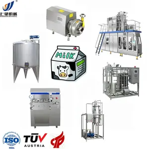 Máquina de processamento de leite uht econômico, máquina automática de leite de vaca