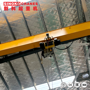 Kran Overhead Single Girder 10 Ton LH untuk Bengkel Tugas Berat, Kapasitas Angkat Tinggi, Desain Bentang Panjang dengan <span class=keywords><strong>Hoist</strong></span> Elektrik - Product Image 6