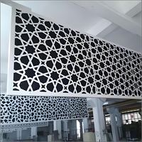 Prix d'usine, maille perforée en acier aluminium pour mur-rideau