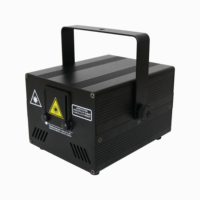 Projecteur laser d'animation RVB pleine couleur 2W 3W avec application Bluetooth DMX512 pour éclairage de scène de concert, directement de l'usine chinoise