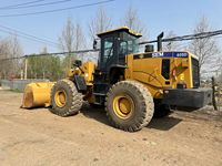 Gebrauchter Radlader SEM 655D 660D 676f Caterpillar 5 Tonnen Schwerlastgerät für Sand und Kies mit Schnellwechsler Anpassbare Greiferschaufel