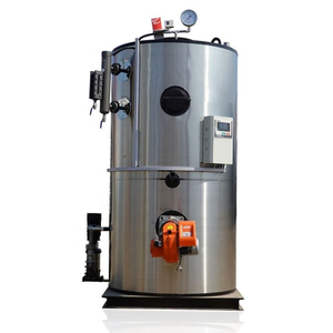 Caldera de Vapor de Tubo de Fuego Vertical Serie LSS de 200 kg/h, Totalmente Automática, de Gas Natural/GLP, con Carcasa de Acero Inoxidable para Alimentos y Bebidas - Product Image 1