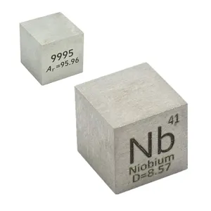 Nb Metal niyobyum parçacıklar adet katkı niyobyum Metal peletler püskürtme hedefi