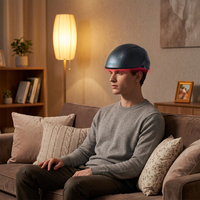 Casco Láser Inteligente VCSEL de 552 Diodos y 655nm para Crecimiento Capilar, Aprobado por 510K, Venta al por Mayor para Clínicas de Belleza y Minoristas