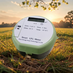 Compteur de gaz GPL vertical intelligent de type cylindre avec surveillance et facturation à distance LoRaWAN - Product Image 1