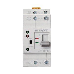 Eettroit ATS สวิตช์ถ่ายโอนอัตโนมัติ, 2P 2M แหล่งจ่ายไฟคู่63A AC 230V IP20 IEC60947-6-1 - Product Image 1