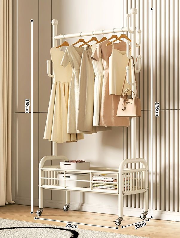 Panier en filet blanc monocouche 80 cm