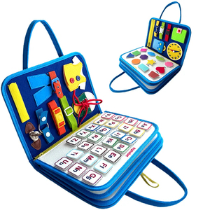 Hot Sale Sensory Board Educational Activities For <strong>Learning</strong> Fine Motor Skills Toddler Busy Board Montessori Toys - Product Image 2