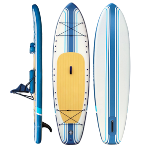 กระดานซัพพองลมรุ่น Aftersea Model 01 วัสดุ PVC แบบ Drop Stitch พร้อมครีบ (กระเป๋าและที่สูบลม) สำหรับเล่นในทะเลสาบและแม่น้ำ เหมาะสำหรับผู้เริ่มต้น  รับทำโลโก้ตามสั่ง - Product Image 1