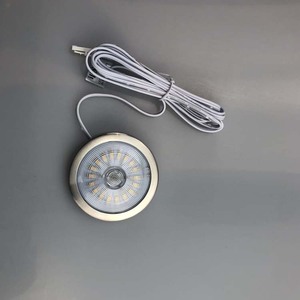 Armoire de couleur noire DC 12 V <span class=keywords><strong>sous</strong></span>-<span class=keywords><strong>meuble</strong></span> armoire armoire vitrine meubles lumière ronde - Product Image 6