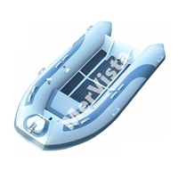 (CE) Bateau pneumatique pliable en aluminium de 3,3 m avec plancher en EVA, fabriqué en Chine