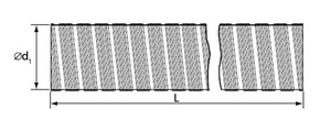 Conducto de manguera flexible de aluminio semirrígido resistente al fuego para ventilación Hvac y sistema de ventilador de conducto - Product Image 4