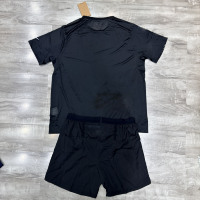 Ensembles d'uniformes de football personnalisés avec logo, maillot de foot en polyester à séchage rapide, couleur unie, tenue de football, maillot de foot